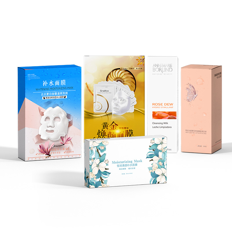拼版白卡盒